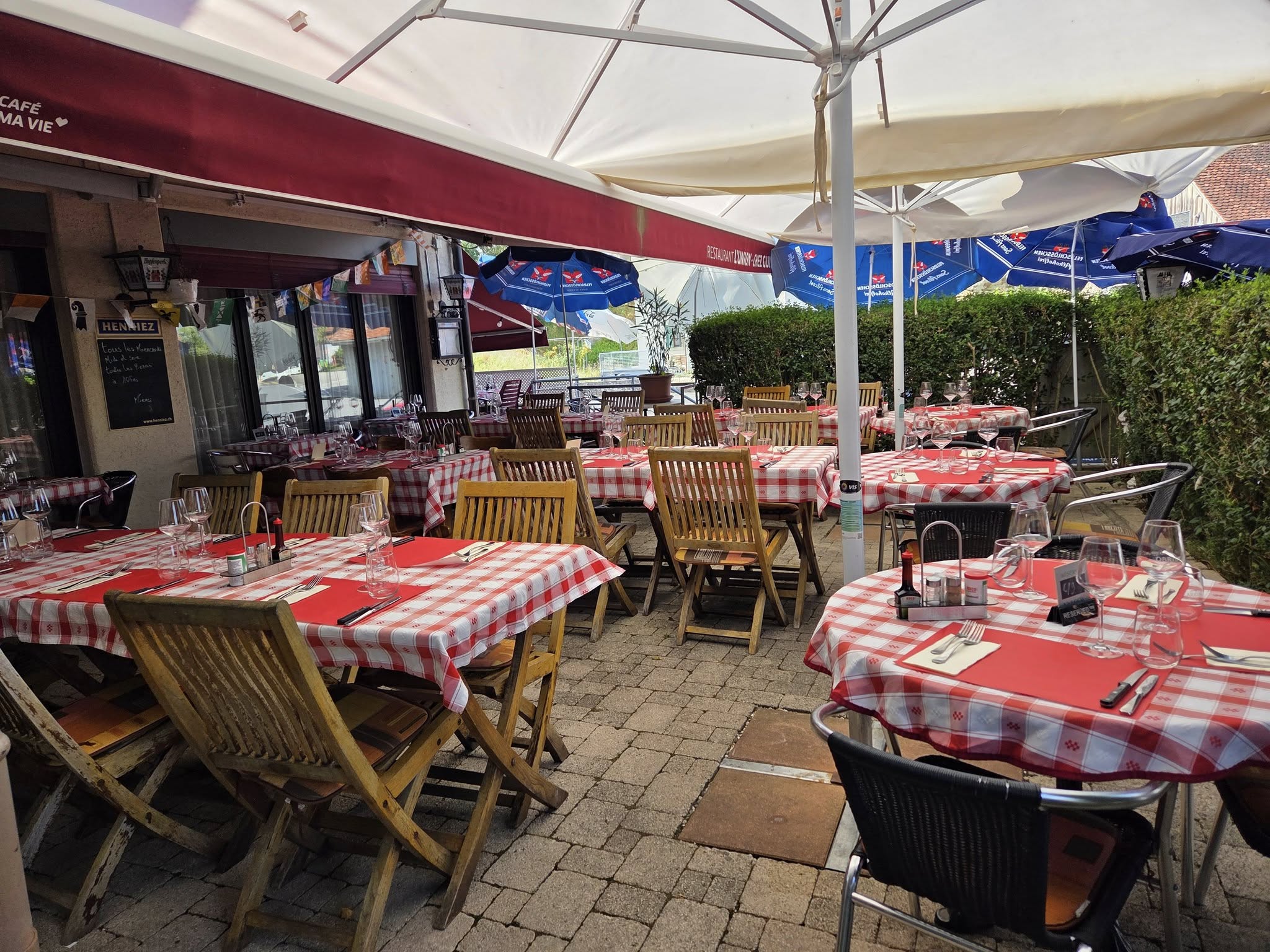Terrasse du Restaurant de l'Union